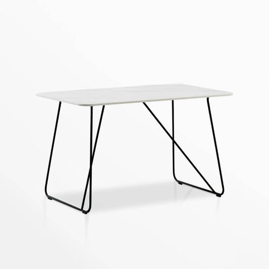 Market Wire Frame Desk - BPB1048