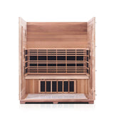 Enlighten Sauna Infranature Original Rustic 4-Person Outdoor Sauna - 17378