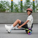 Jetson Fade Light-Up JetKart & Hoverboard Combo -  JFADE-BLK
