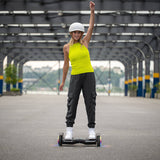 Jetson Fade Light-Up JetKart & Hoverboard Combo -  JFADE-BLK
