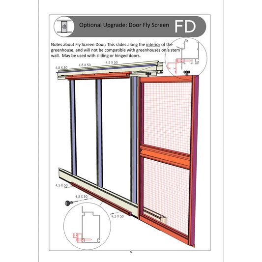 Janssens | Door Fly Screen - VI-FLY-DOOR-BLACK