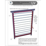 Janssens | Extra Louvered Window - RV-LOUVRE-ROYAL