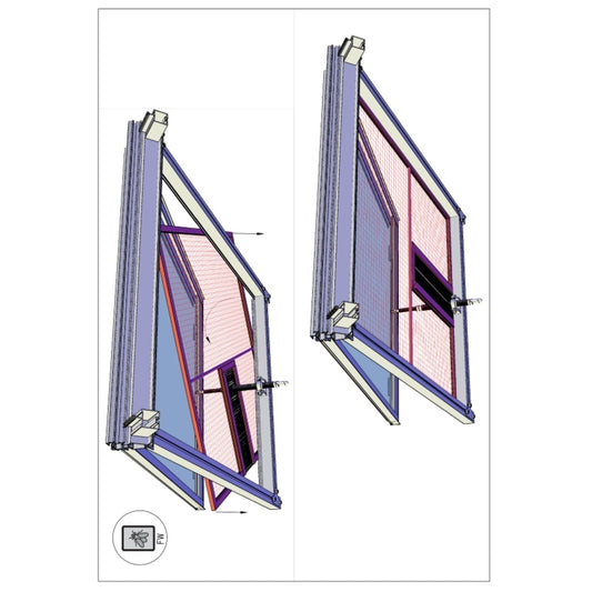 Janssens | Side Window Fly Screen - VI-FLY-SW-B