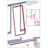 Janssens | Low Threshold Kit for Sliding Door(s) - VI-KSD-77-B