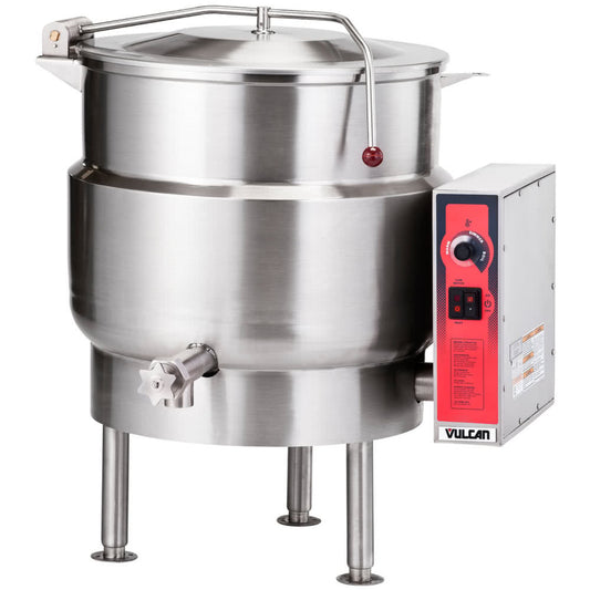 Vulcan K20EL 20-Gallon Stationary Electric Steam Jacketed Kettle - 208V - K20EL-3
