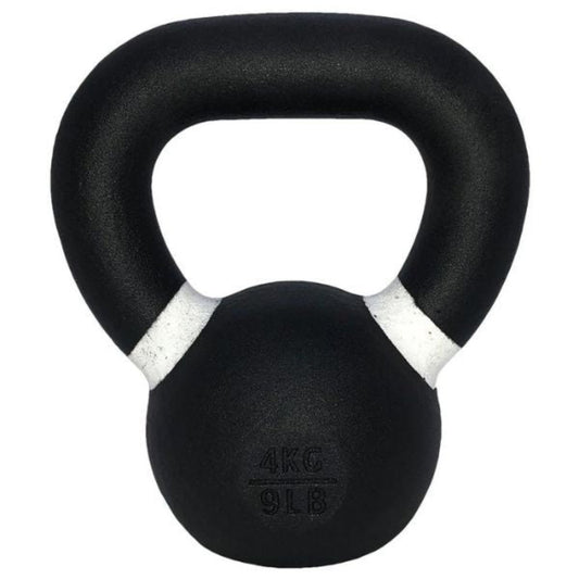 TKO Pro Cast Iron Kettlebell with Rack - Complete Set - S856-PKB4-36