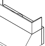 Elica - CAPRI - Elica Pro - SPACER  3" deep x 18" Tall x 48" Wide - Spacer - KIT0153305