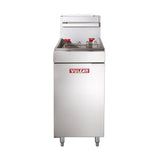 Vulcan LG500 65-70 Lb. Natural Gas Floor Fryer - 150,000 BTU - LG500