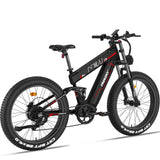 FREESKY Alaska Pro M-520 Fat Tire E-Bike - M520-BLACK