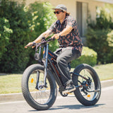 FREESKY Alaska Pro M-520 Fat Tire E-Bike - M520-BLACK