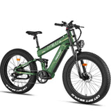 FREESKY Alaska Pro M-520 Fat Tire E-Bike - M520-BLACK