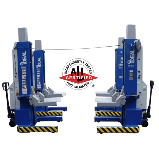 iDEAL MSC-18K-X-472 Mobile Column Lift, Four Column Set, 72,000 lbs. - MSC-18K-X-472