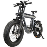 MotoTec Roadster 48V/15Ah 500W Fat Tire Electric Bike MT-Roadster-48v-500w