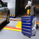 Michelin Tool Chest Fridge, Licensed Michelin Graphics, Blue - MTCF50