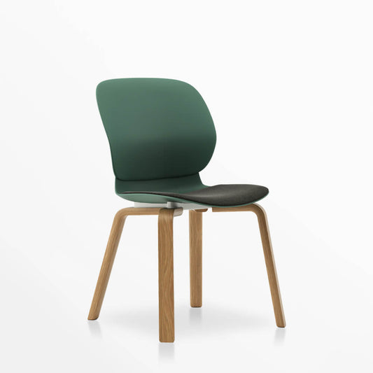 Maari Chair Wood Base with Upholstered Seat - BP00865