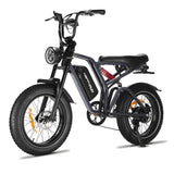 Happyrun Tank G60 Pro 1000W Moped Style Offroad Electric Bike Fat Tire - G60pro