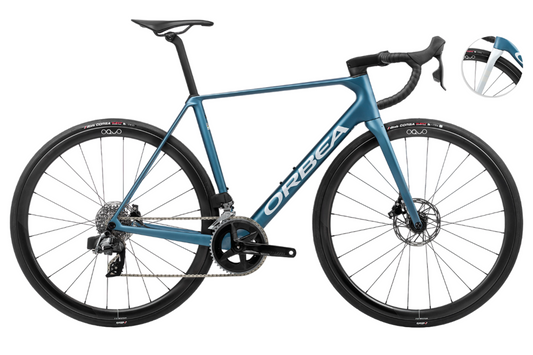 Orbea Orca M31eTeam 700c - Slate Blue-Halo Silver - 2025 - GM083024-51