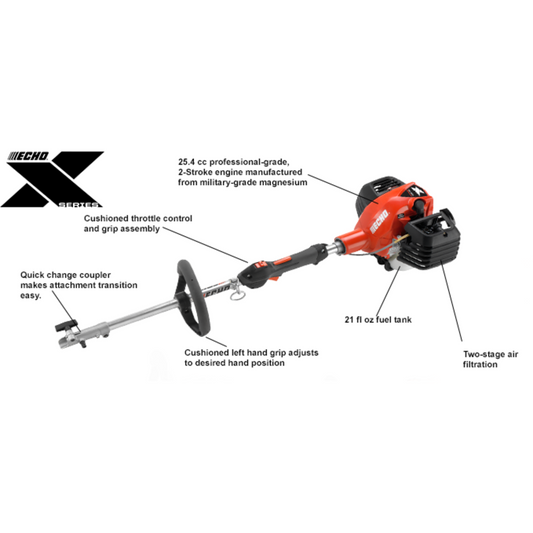 Echo Commercial Multi-Tool Power Head - PAS-2620
