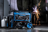 Pulsar PG13000BRCO 13,000-Watt Dual Fuel Generator with Recoil, Remote, & Push Button Start & CO Alert - PowerGen USA - PG13000BRCO