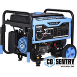 Pulsar PG13000BRCO 13,000-Watt Dual Fuel Generator with Recoil, Remote, & Push Button Start & CO Alert - PowerGen USA - PG13000BRCO