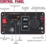 Powersmart Inverter Generator Open Frame 3500W/4200W Low THD Parallel and RV Ready 4 Stroke Gas New - PS5040