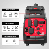 Powersmart Inverter Generator 3600W/4500W Low THD Parallel and RV Ready with CO Detect 4 Stroke Gas Electric Start New - PS5045CE