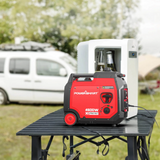 Powersmart Inverter Generator 3600W/4500W Low THD Parallel and RV Ready with CO Detect 4 Stroke Gas Electric Start New - PS5045CE