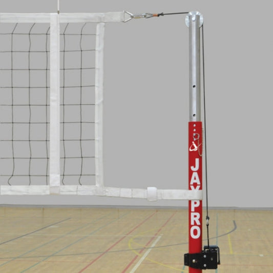 iDeal Jaypro Sports Classic Steel Collegiate Volleyball Uprights - 3" Upright Diameter - 1 Pair -  JPS-PVB-30U