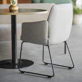Poppy Guest Chair with Sled Base - BP01252