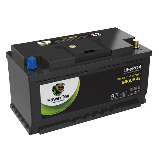 2016 BMW 328i GT xDrive Car Battery BCI Group 49 / H8 Replacement Lithium LiFePO4 Automotive Battery
