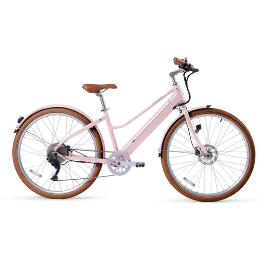 Bluejay Premiere Lite - Blush Pink Electric Bike - BKLT24-SMPNK