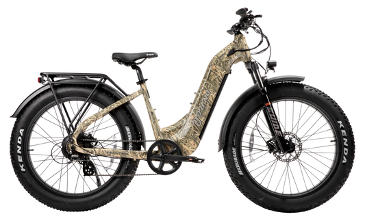Young Electric E-Scout Pro Step-Through Commuter Ebike | Up to 80 Miles, 28 MPH | 960Wh LG Battery, 26’’ All-terrain eBike - 12803024YL