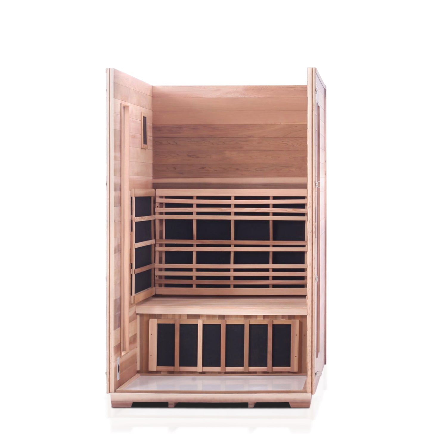 Enlighten Sauna InfraNature Rustic - 2-Person Outdoor Sauna - 17376