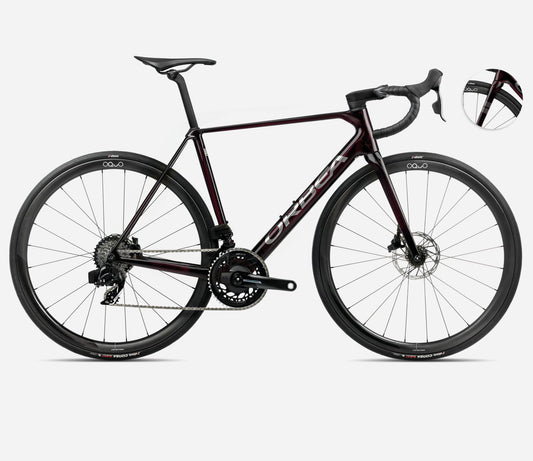 Orbea NEW 2025 Orbea Orca M21eTEAM PWR Road Bike, SRAM Force AXS + Carbon Wheels - 210000060703