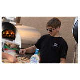 KOKOMO 32” Wood Fired Stainless Steel Pizza Oven - KO-PIZZAOVEN