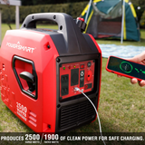 Powersmart Inverter Generator 1900/2500W Gas 4 Stroke New - PS5025