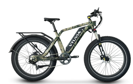 VTUVIA 26 Inch Hunting Fat Tire E-Bike - SN100