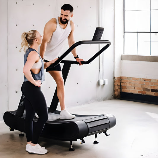 Stroops Opticurve Motorless Curved Treadmill