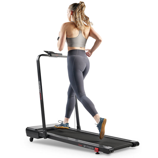 iDeal Sunny Health & Fitness Pacer 2 in 1 Auto Incline Under Desk Walking/Running Smart Treadmill - SF-T722076