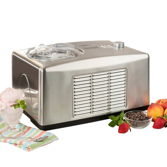 Total Chef 2-in-1 Automatic Ice Cream and Yogurt Make Silver - TCICM15C