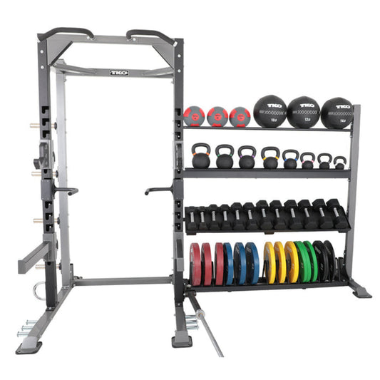 TKO Strength Half Rack With Storage Bundle - 921HR-STRG