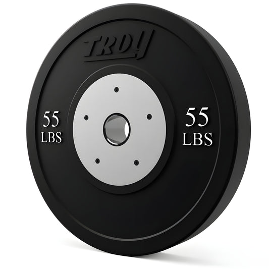 TROYCompetition Black Bumper Plate -  BCO-SBP