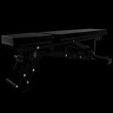 TROY Commercial Adjustable Ladder Bench - G-AB-L-BLK-1