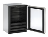 U-Line - 24" 2000 Series Beverage Center - 2224BEV - U-2224BEVS-00B
