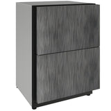 U-Line - 24" 2000 Series Refrigerator Drawers - 2224DWR -U-2224DWRS-00A