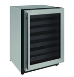 U-Line - 24" 2000 Series Wine Refrigerator - 2224WC - U-2224WCS-13A