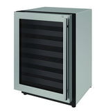 U-Line - 24" 2000 Series Wine Refrigerator - 2224WC - U-2224WCS-13A
