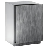 U-Line - 24" 2000 Series Dual-Zone Wine Refrigerator - 2224ZWC - U-2224ZWCS-00B
