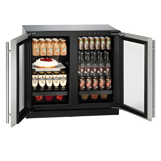 U-Line - 36" 3000 Series Refrigerator - U-3036RRGLS-00B