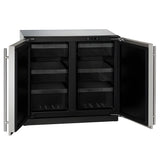 U-Line - 36" 3000 Series Refrigerator - U-3036RRS-00B
